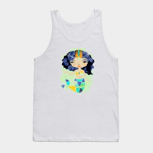 Mermaid Girl Tank Top